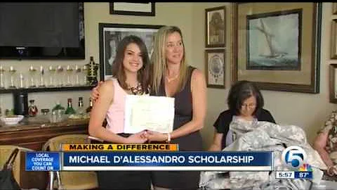 CPL MICHAEL D'ALESSANDRO 2013 MEMORIAL SCHOLARSHIP