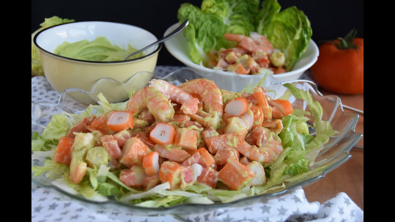 🦐 COCTEL DE GAMBAS CON MAHONESA DE AGUACATE 🥑