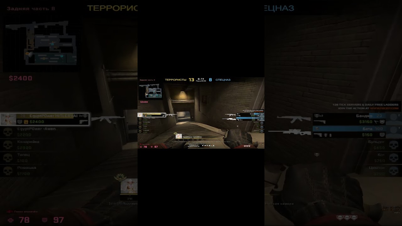 1 в 5  построенный на везении хах ! csgo 1vs5 lucky