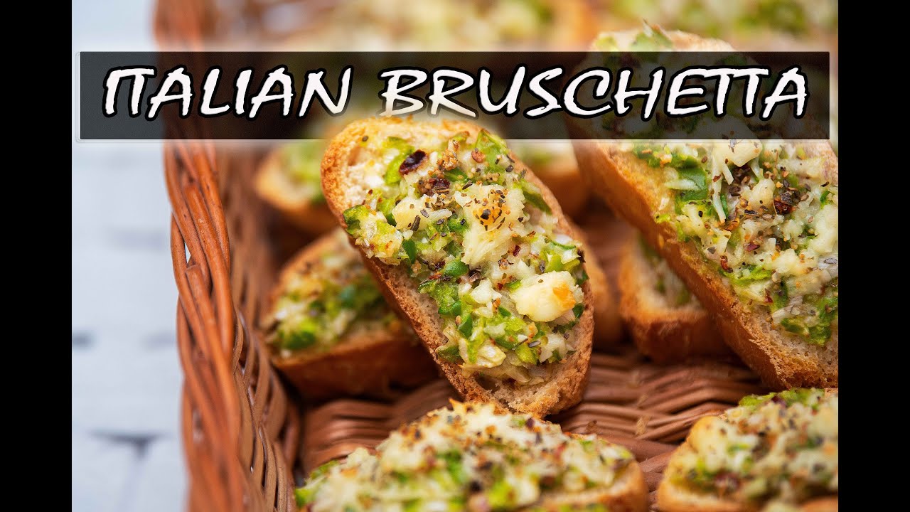 How to make bruschetta | bruschetta recipe | italian recipe | - YouTube