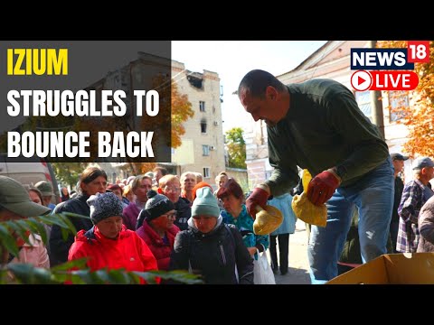 Russia Ukraine war Updates Live | Residents Queue For Aid In  Izium, Ukraine | English News Live - CNNNEWS18