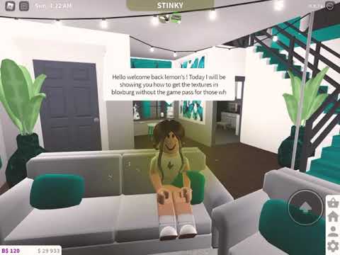 How To Get Textures In Bloxburg With No Game Pass Roblox Youtube - oc gamepass room roblox