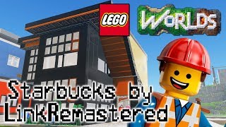 LEGO Starbucks by LinkRemastered in Bricksburg!