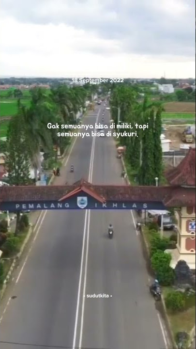 view drone kota pemalang