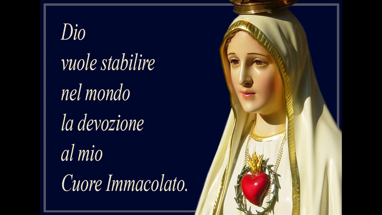 Frasi Cuore Immacolato Di Maria http://www.goccediluce.org/ Consacratevi al cuore immacolato di Maria