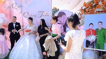Lễ Vu Quy Cô Dâu NGỌC QUYÊN Sánh Duyên Cùng Chú Rể Quàng Tuấn Bản Cóng Nọi Chiềng Cơi Tp Sơn La