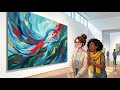 English Story for Beginners: A Day for Art & Inspiration | A1 Practice & 528Hz