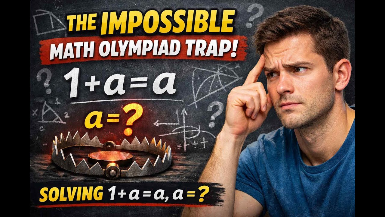 The Impossible Math Olympiad Trap | Can 1 + a = a? (Shocking Solution!)