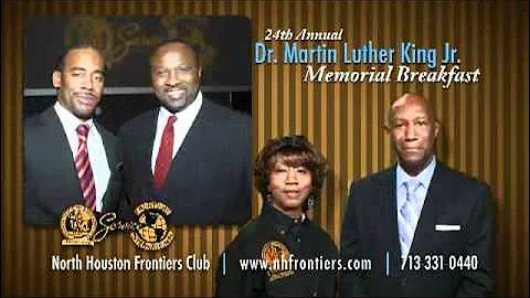 2012 North Houston Frontiers Club Dr. Martin Luther King Jr. Memorial Breakfast - Comcast PSA