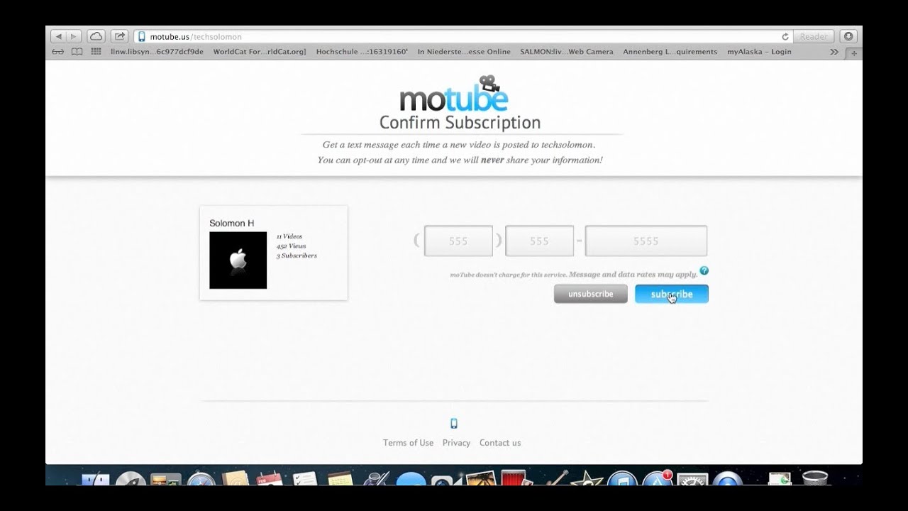 How to Get a Text Message When I Upload (MoTube Tutorial) [DISCONTINUED]