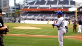 Resident Throws Ceremonial First Pitch at Padres Game - Carmel Valley San Diego 92130