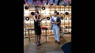 20140809 홍진영,신용재 - 썸 (생일파티)
