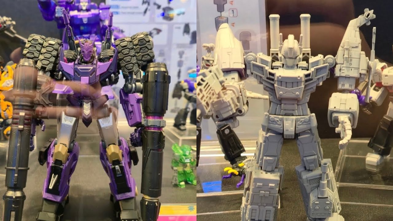 Новые Transformers Blokees Transformers Defender BW Megatron, Action Edition Tarn на выставке