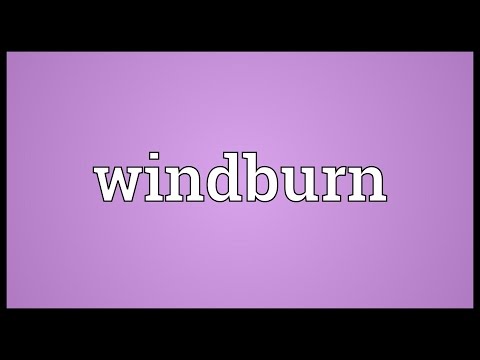Header of windburn