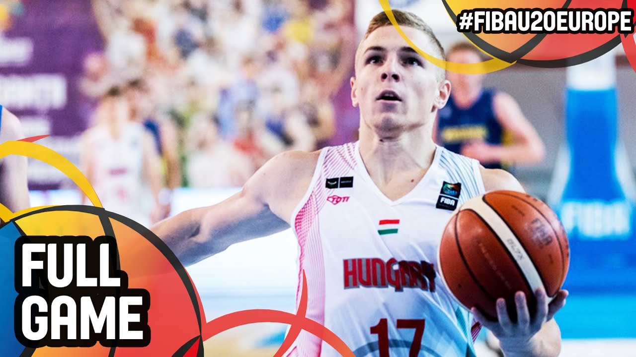 Hungary v Kosovo - Full Game - Classification 11-12 - FIBA U20 European Championship 2017