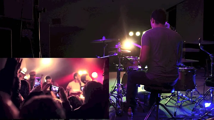 Bruno Mars - Locked out of Heaven (The Hooligans) @ La Maroquinerie Paris (drum cover)