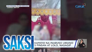 4 Na Magkakapatid Na Inabuso Umano Ng Kanilang Pinsan At Lolo Nasagip Saksi