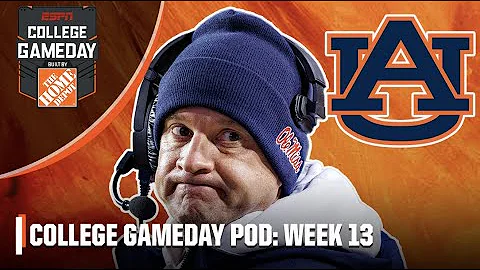 UNPREDICTABLE Auburn! The path to CFP glory! 🏆 | College GameDay Podcast