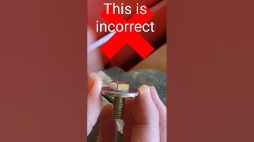 Washers bolts and screws #diy #engineering