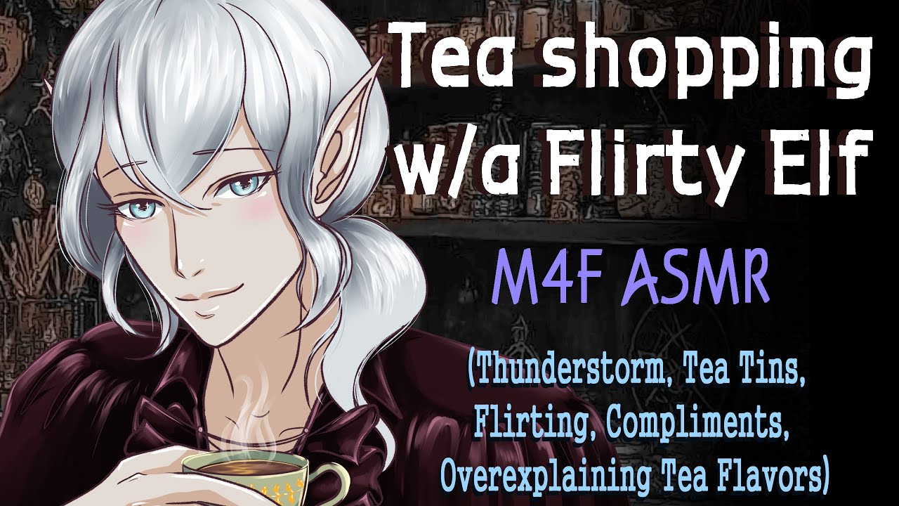 Чайный шопинг с кокетливым эльфом [M4F][ASMR][чайный магазин asmr]