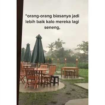 Story wa hujan bikin baper