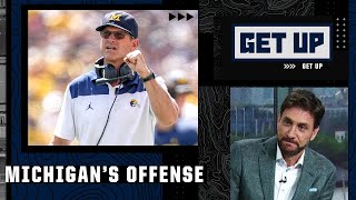 Michigan's offense could be just as good as Ohio State's - Mike Greenberg | Get Up