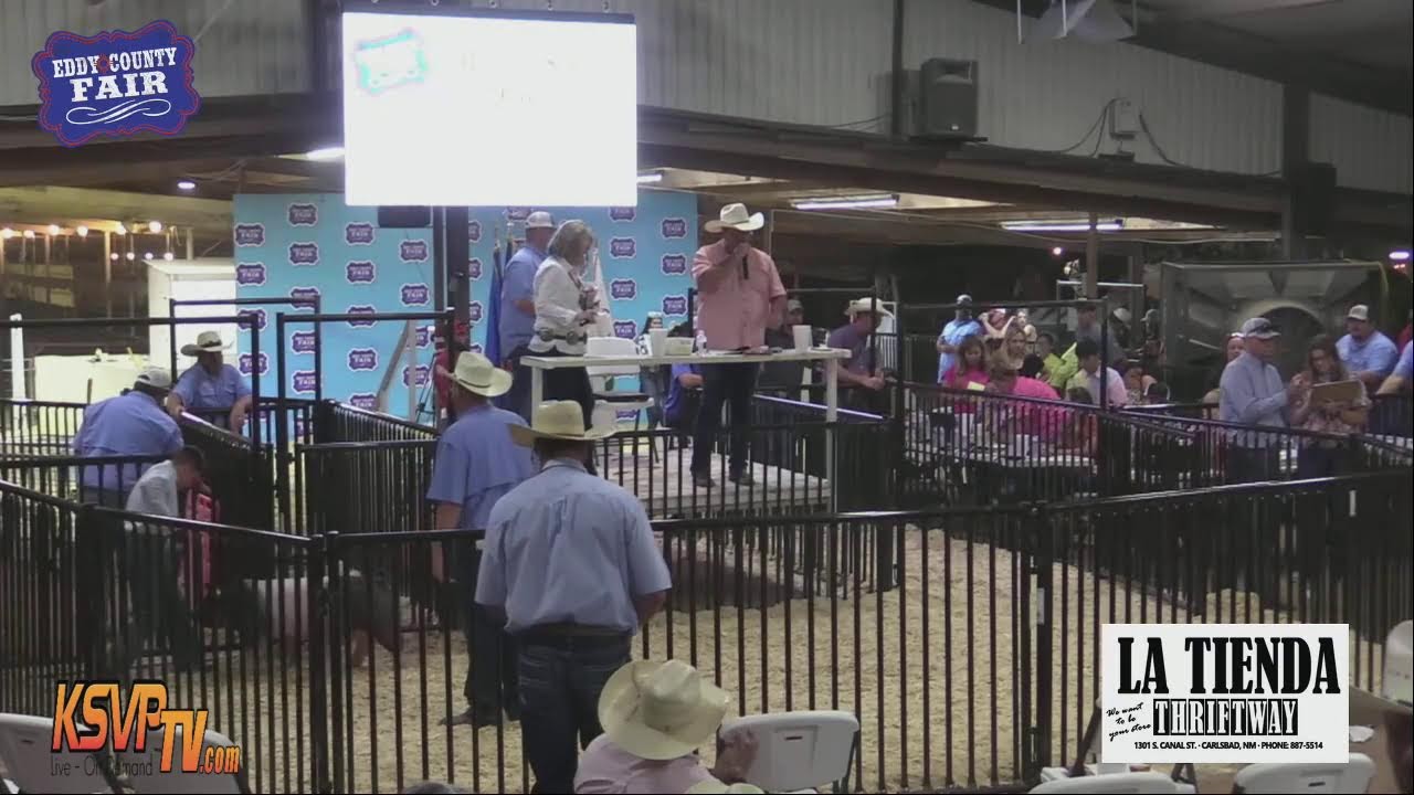 2023 Eddy County Fair 4H and FFA Junior Livestock Auction YouTube
