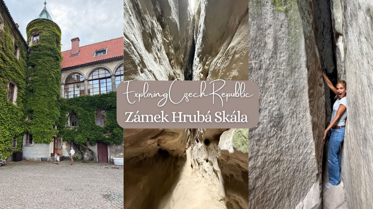 Zámek Hrubá Skála // EXPLORING CZECH REPUBLIC // CASTLE + HIKE