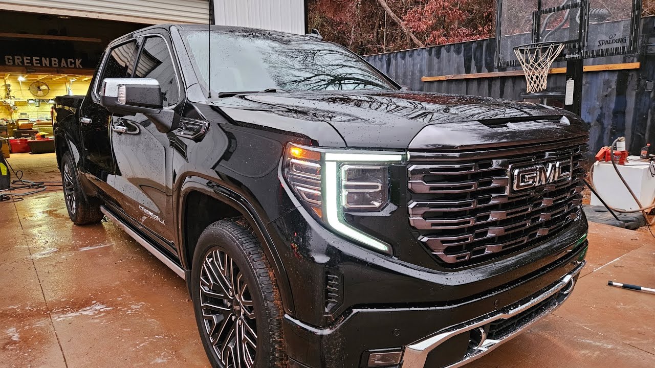2022 GMC Sierra 1500 Denali Ultimate Duramax owner deep dive - YouTube