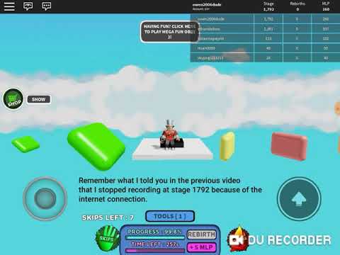Roblox Mega Fun Obby Stage 1790 1795 Part 2 Youtube - roblox mega fun obby 1545 stages we complete stages 92 to 180
