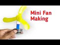How to make mini fan | mini fan making | Fan Kaise banaye