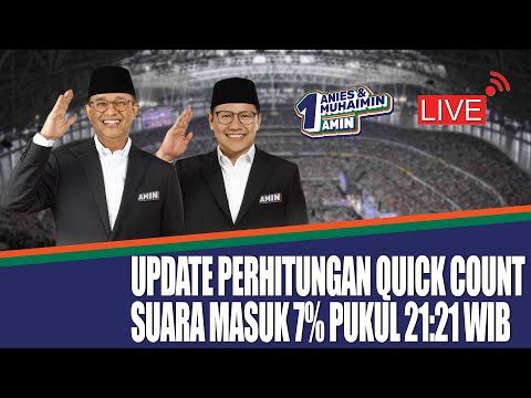 UPDATE SUARA MASUK 7% DI DATABASE RESMI AMIN PUKUL 21:21 WIB