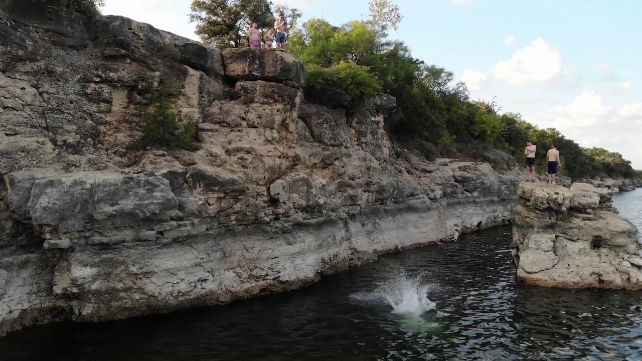 DMC Houston & Dallas YOE Cliff Jumping at Pace Bend