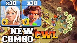 Root Rider Combo With 10 Healer !! Best Th16 Attack Strategy Root Rider Clash OF Clans Town Hall 16