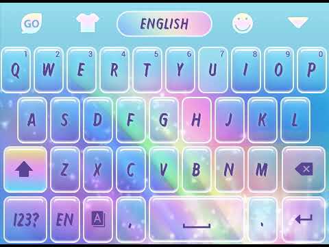 Rainbow Unicorn  GO Keyboard  Animated Theme Apps on 