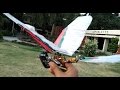 DIY Ornithopter test in gust and aerobatic flight