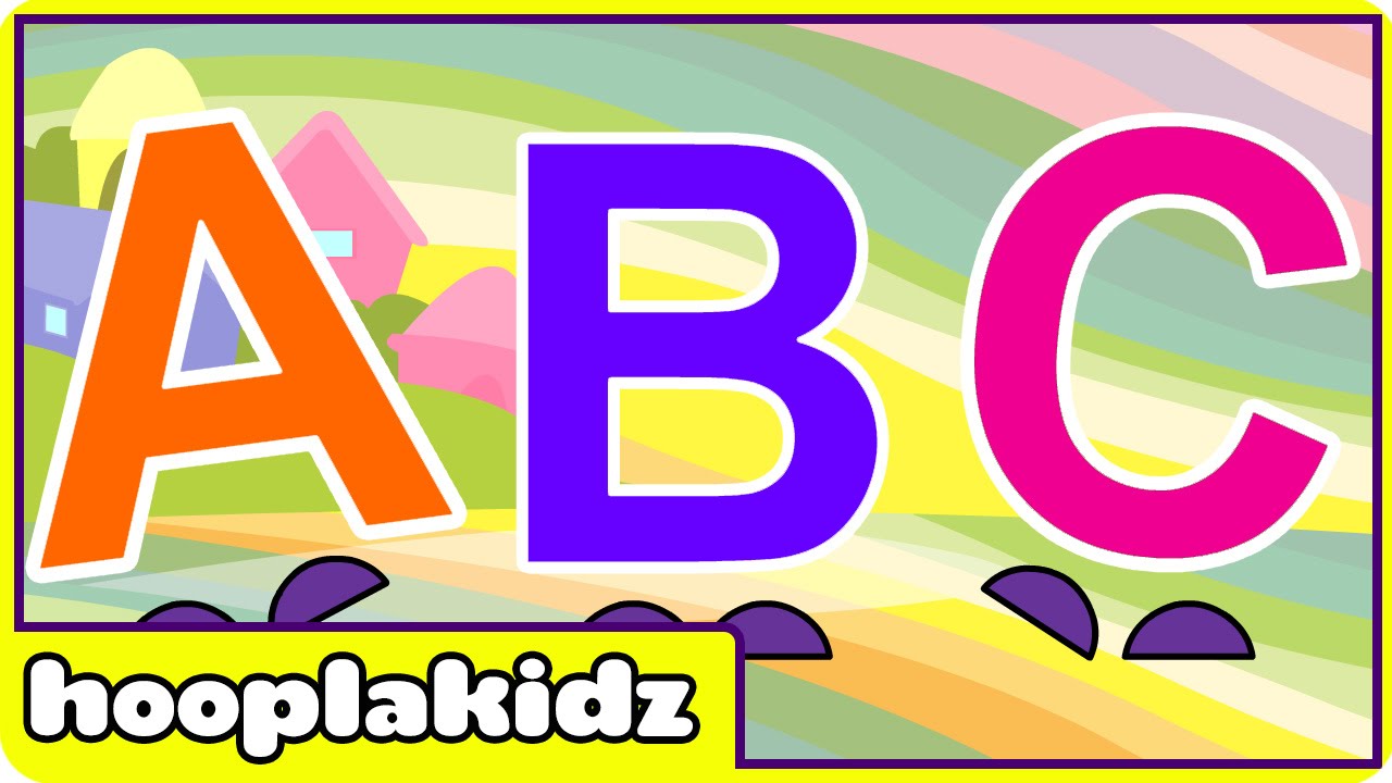 ⁣ABC Song | Learning Alphabets From A - Z | HooplaKidz