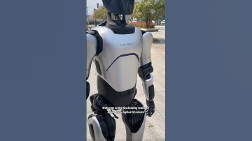 Meet Brand new agibot ai robot on the road,now Robot is every where in china 🤖