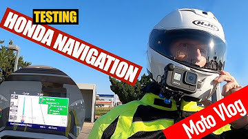 Testing The Honda Navigation System | 2018+ Honda Goldwing | CruisemansGarage.com | 2020