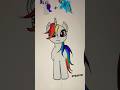 Rarity Rainbow Dash 3 Mylittlepony Cute Drawing Kawaii Digitalart 