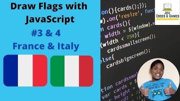 Flag Challenge - France & Italy - #JavaScript #Coding