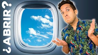🔥 Por qué DEBES ABRIR LAS CORTINILLAS del Avión? | ✈️ CapiTienda