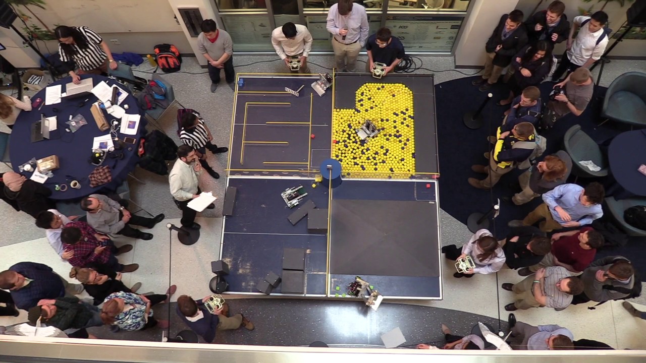 MECHENG 250 Michigan Ninja Relay (Section 8, Winter 2017)