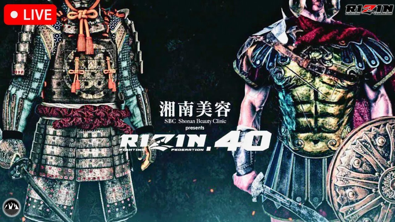 rizin 40 live stream