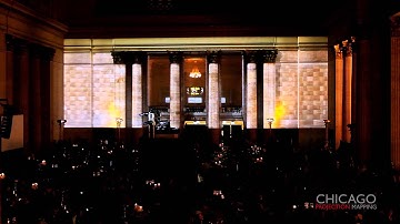 3D Projection Mapping - Building Bricks Wall Example