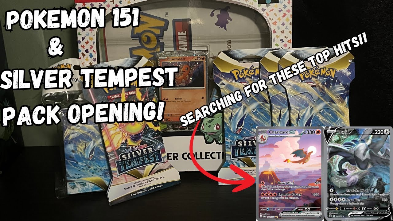 Pokémon 151 Poster Collection & Silver Tempest Pack Opening!