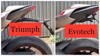 Evotech Tail Tidy for Triumph Street Triple RS 20202021