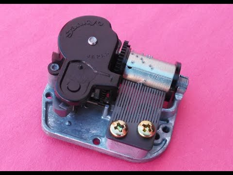 Fix A Music Box (Snow Globe) Mechanism Movement