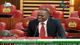 SHOCKS AS FAKE DOCUMENT IS PRESENTED IN PARLIAMENT AS EVIDENCE KIMANI ICHUNGWA'S KIKUYU ROADS