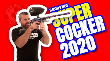 Shooting a Limited Edition SuperCocker 2020 | Autococker | Lone Wolf Paintball Michigan